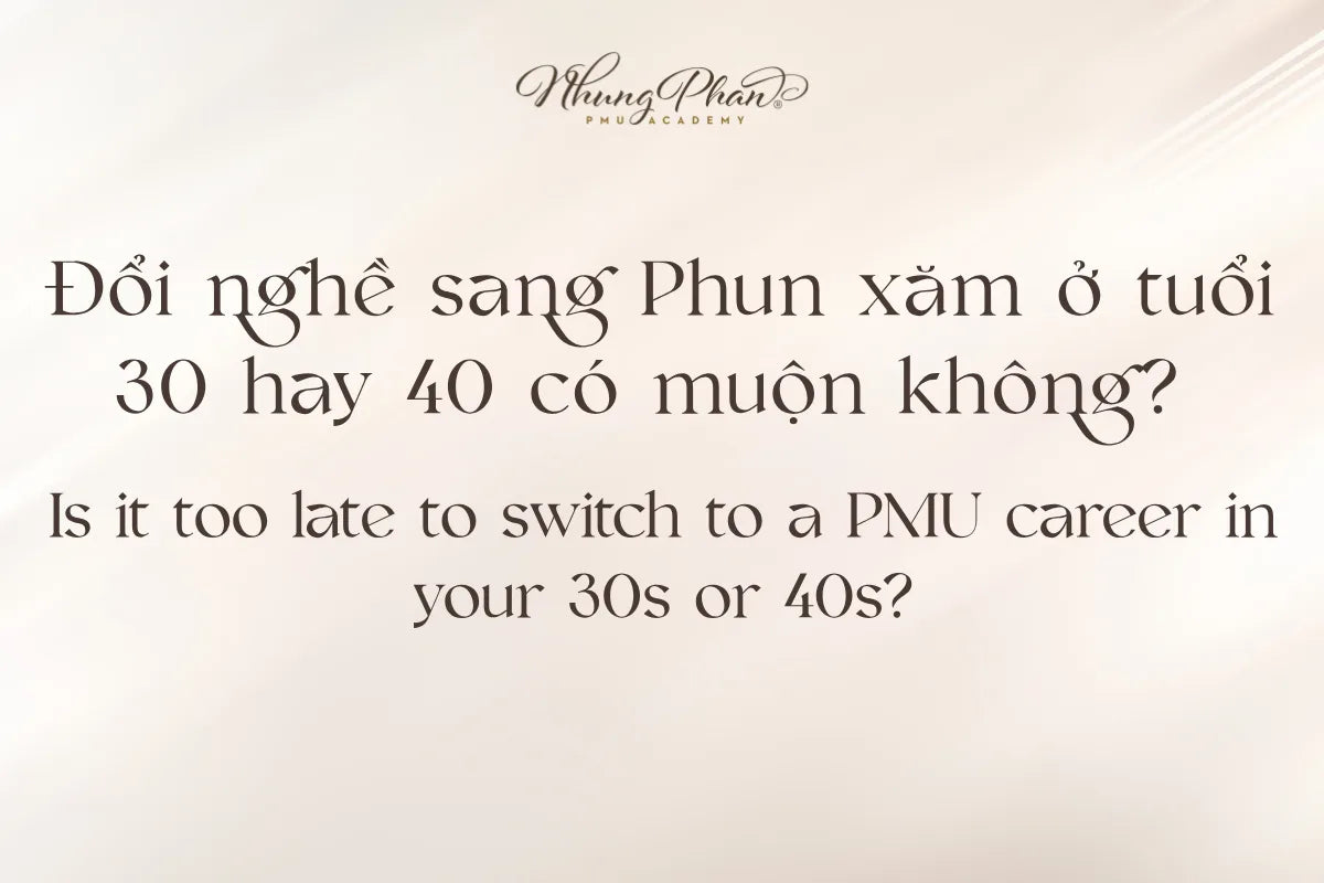 Is it too late to switch to a PMU career in your 30s or 40s?
